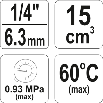 Regulátor tlaku vzduchu 1/4