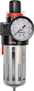 YATO YT-2383 Regulátor tlaku vzduchu 1/2, max. 0,93MPa, s filtrom (90ccm)