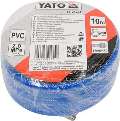 PVC vzduchová hadica 10 mm, 10 m
