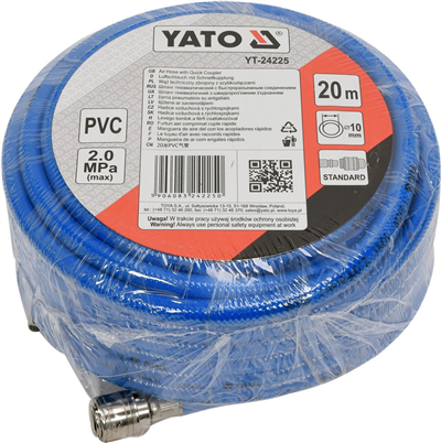 PVC vzduchová hadica 10 mm, 20 m