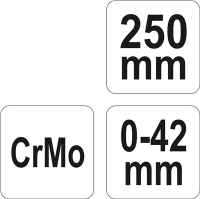 Samosvorné kliešte 250 mm