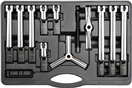 YATO YT-25105 2 a 3 ramenný sťahovák, sada 12 v 1
