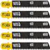 List pílový do priamočiarej píly 100 mm na drevo TPI10 5 ks