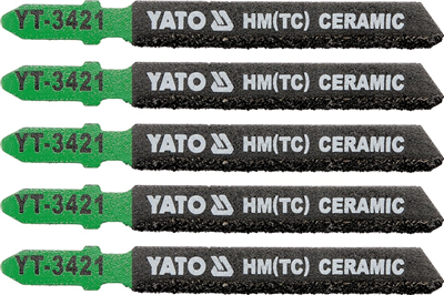 List pilový do přímočaré pily 75 mm na keramiku 5 ks