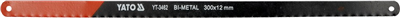 List pílový na železo 300 mm 2 ks Bi-Metal + Co8%