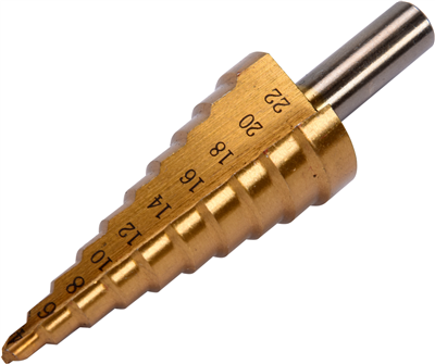 Stupňovitý kužeľový vrták 4-22 mm