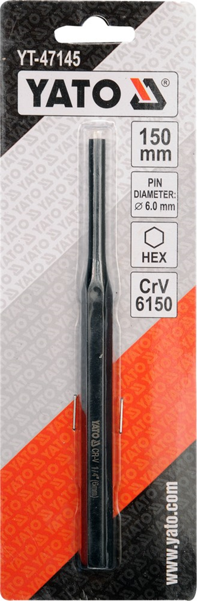 Vyrážač 6,0 x 150mm
