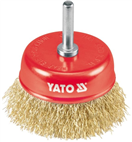 YATO YT-4750 Kefa drôtený čelné s nástavcom do vŕtačky 75 mm pomosazený drôt