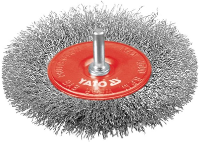 Kefa drôtený bočné s nástavcom do vŕtačky 100 mm INOX