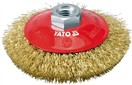 YATO YT-4761 Kefa drôtený bočné M14 x 100 mm pomosazený drôt