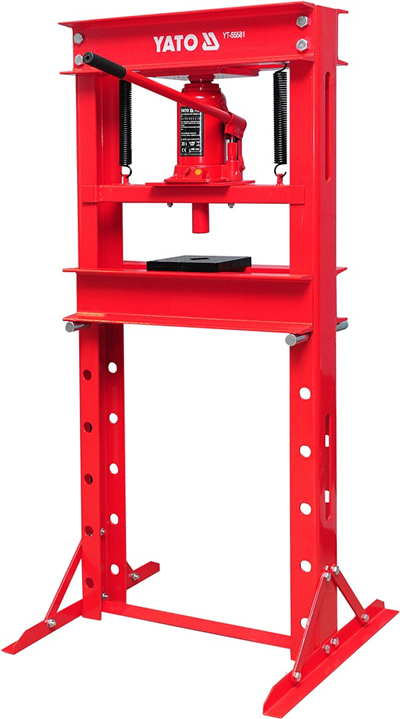 Hydraulický lis 20t, zdvih 0-695mm, šírka 490mm