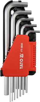 YATO YT-5835 Sada imbusových kľúčov 12 ks dlhých palcových