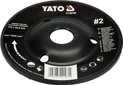 Rotačná uhlová račňa 115 mm typ 2