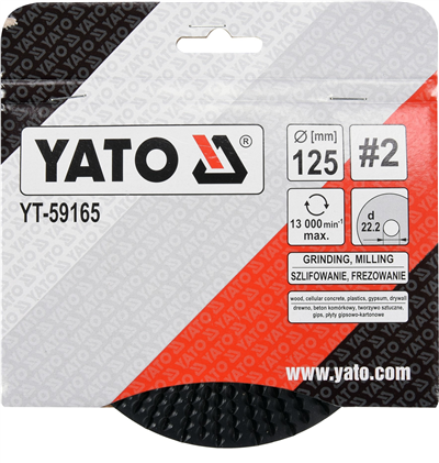 Rotačná uhlová račňa 125 mm typ 2