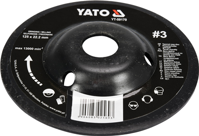 Rotačná uhlová račňa Fine 125 mm Typ 3