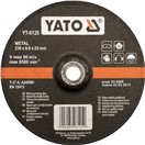 YATO YT-6124 Kotúč na kov 125 x 22 x 6,0 mm vypuklý brúsny