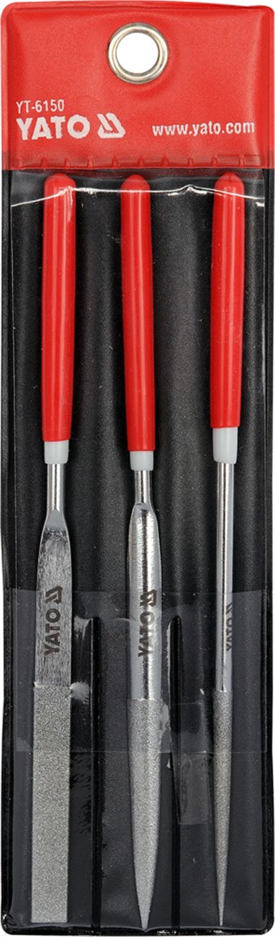 Sada pilníkov ihlových diamantových 4 x 160 mm 3 ks