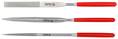 Sada pilníkov ihlových diamantových 4 x 160 mm 3 ks