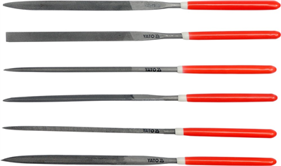 Sada pilníkov ihlových 3 x 140 mm 6 ks