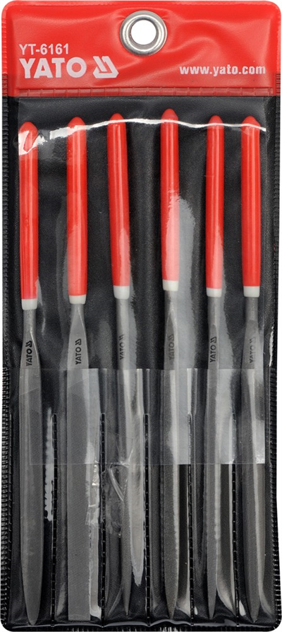 Sada pilníkov ihlových 4 x 160 mm 6 ks