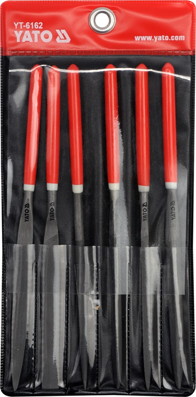 Sada ihlových pilníkov 5 x 180 mm 6 ks