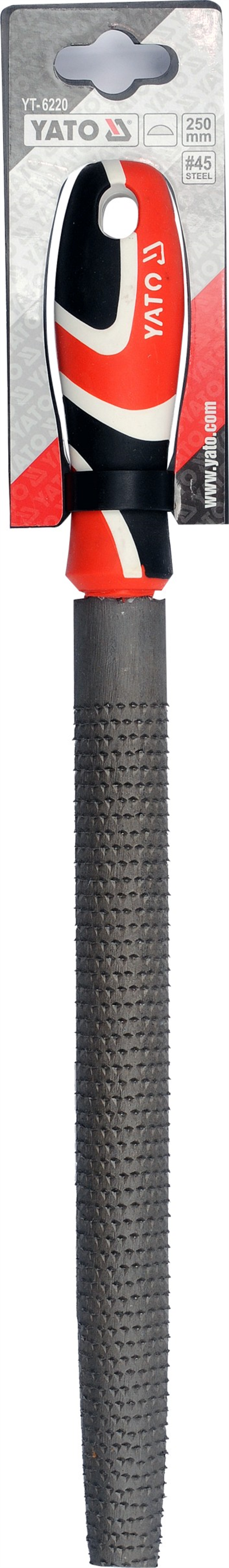 Rašple na drevo polguľatá 250 mm #45