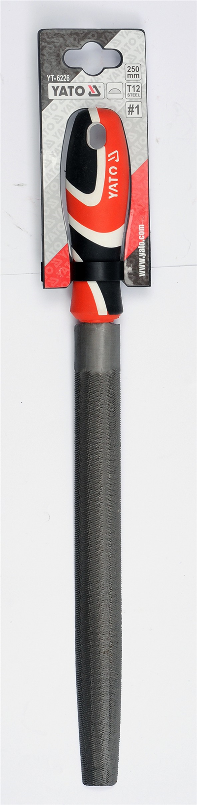 Zámočnícky pilník polguľatý hrubý 250 mm