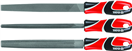 YATO YT-6237 Sada zámočníckych pilníkov 250 mm 3 ks