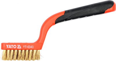 Kefa drôtený ručné 180 mm mosadz