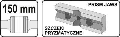 Paralelná svorka 160 mm