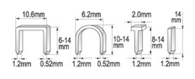 Čalúnnická zošívačka 10,6 mm
