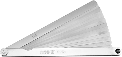 Meradlo škár 200 x 12,8 mm 17 ks