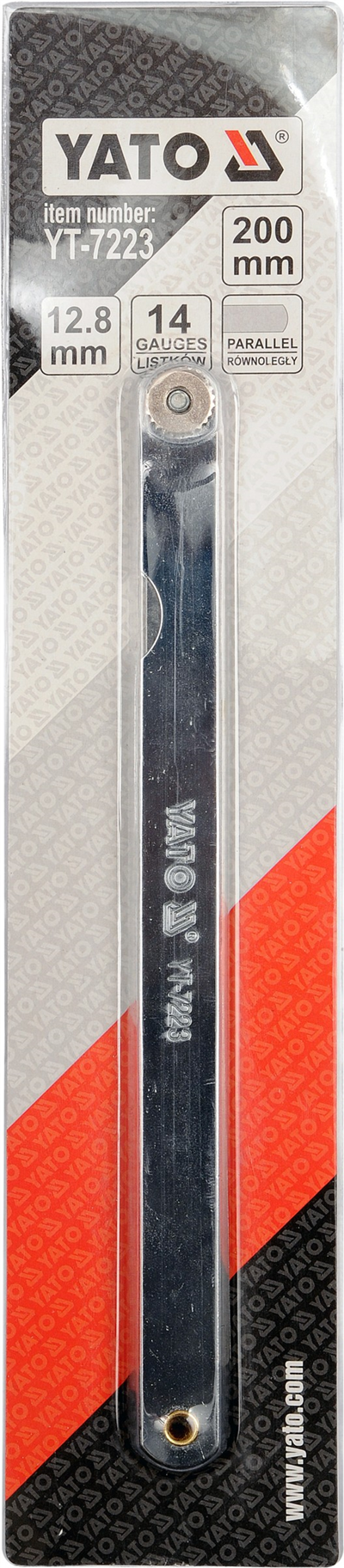 Meradlo škár 200 x 12,8 mm 14 ks