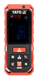 YATO YT-73126 Laserový merač vzdialenosti 0,2-40 m, 10 režimov