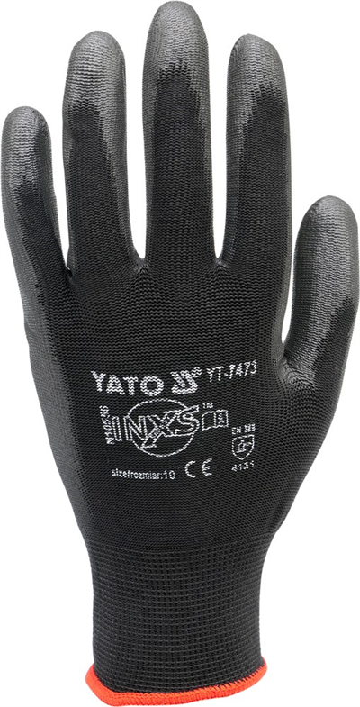 Rukavice pracovné nylon / polyurethan veľ. 10
