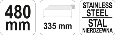 Nôž na rezanie stavebných izolačných materiálov 480 mm