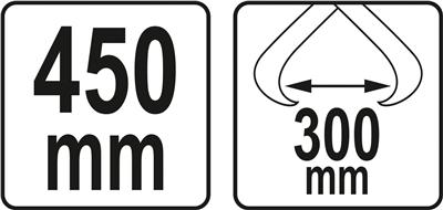 Lesnícky hák na drevo 450 mm