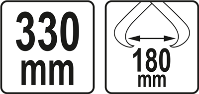 Hák na zdvíhanie dreva v lesníctve 330 mm