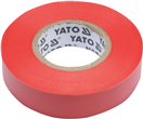 YATO YT-81592 Izolačná páska pre elektrikára PVC 15mm / 20m červená