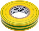 YATO YT-81593 Izolačná páska pre elektrikára PVC 15mm / 20m žltozelená