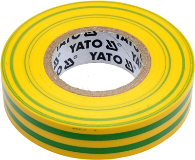 Izolačná páska pre elektrikára PVC 15mm / 20m žltozelená