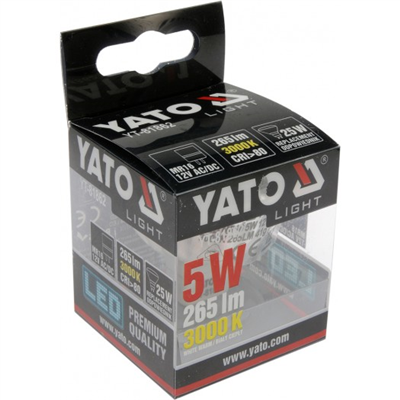 LED žiarovka 5W MR16 265 lumenov 12V ( 25W )