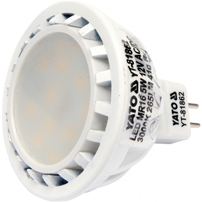 LED žiarovka 5W MR16 265 lumenov 12V ( 25W )