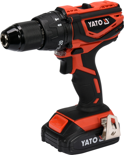 Príklepová vŕtačka AKU MABUCHI 18V LI-ION, 440-1650 ot/min, kufor