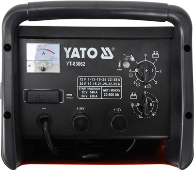 Nabíjačka s funkciou štartovacej stanice 12V-540A / 24V-450A 