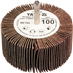 Kotouč lamelový radiální 80x40  P-60 s hřídelí 6 mm