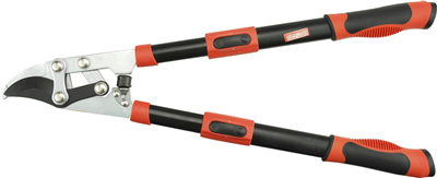 Teleskopické nožnice na konáre. 690-930 mm (priemer 32 mm) uhlový strih