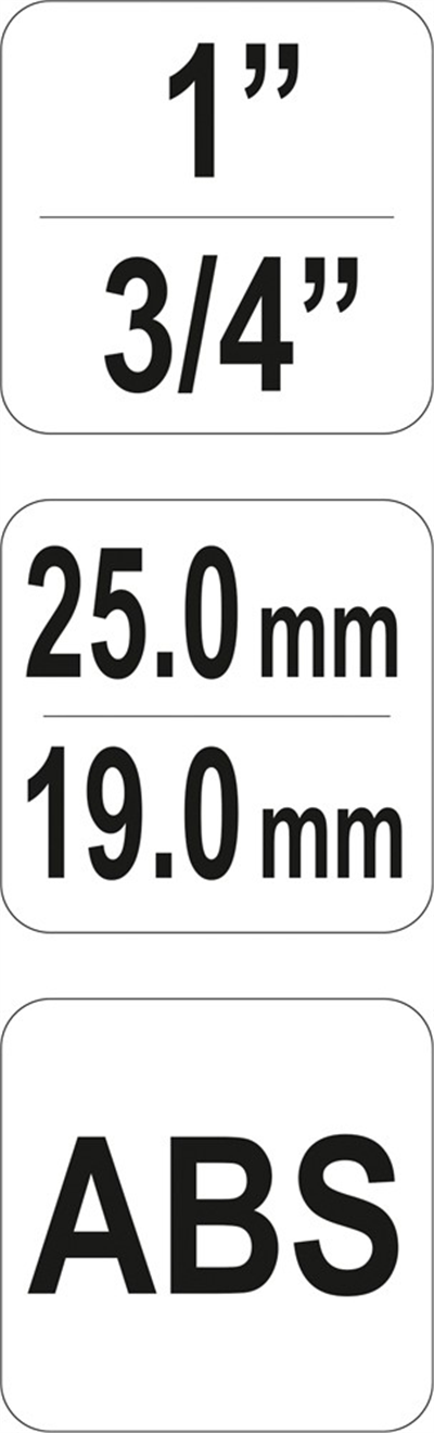 Rýchlospojka na hadicu 3-stranná s 2 uzávermi, ABS
