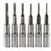 Sada račňových kľúčov 1/4 torx t8-t30, 6 ks.