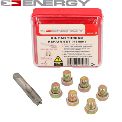 Energy NE00152 Opravná sada, závit skrutky na vypúšťanie oleja